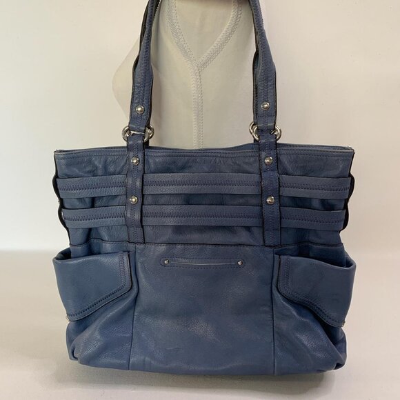 Chic vintage **B. Makowsky** blue - Picture 2 of 8